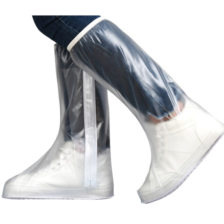 Водонепроницаемые высокие бахилы с утолщенной подошвой (M) 37-38 размер