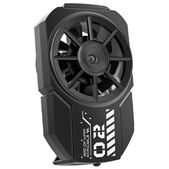 Вентилятор охладитель MeMo DL-A2 для телефона, Black