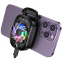 Магнитный кулер охладитель Hoco GM76 для смартфонов и планшетов с RGB-подсветкой, Black
