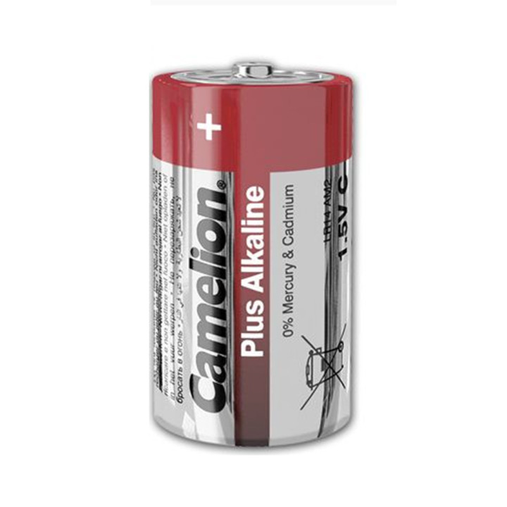 Батарейка Camelion Plus Alkaline C LR14 AM2 1.5V, Red