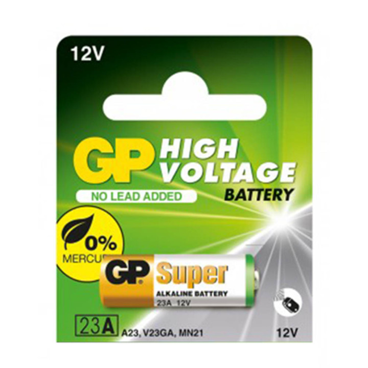 Батарейка GP Super Alkaline MN23 23A 12V, Green