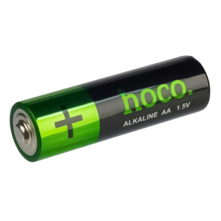 Батарейки HOCO Alkaline (LR6) AA 1шт, Green