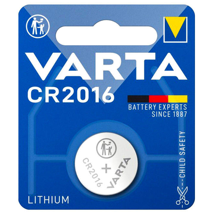 Батарейка Varta CR2016 Lithium 3V
