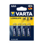 Батарейка Varta Longlife AAA LR03 Alkaline, Blue-Yellow
