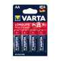 Батарейка Varta Longlife Max Power AA LR6 Alkaline, Blue