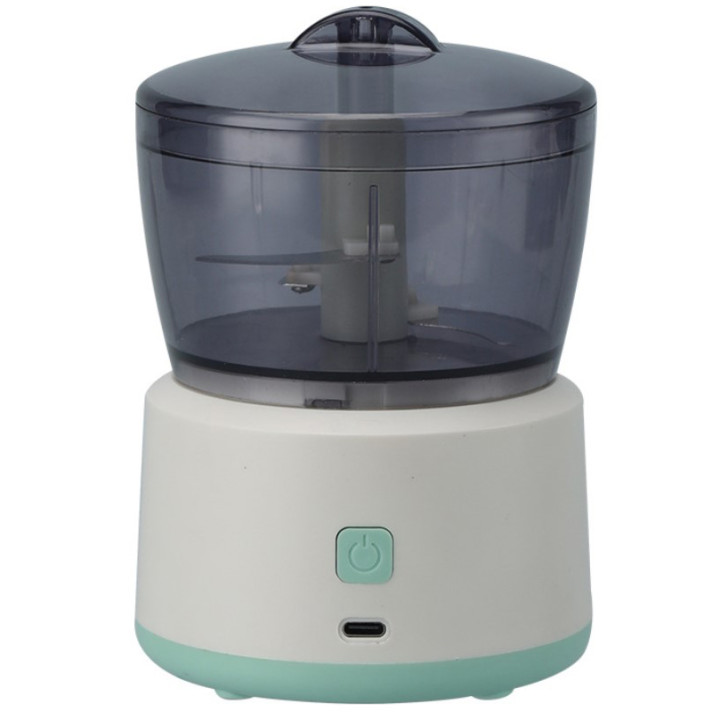 Аккумуляторный USB Mini - блендер ZKL-001 15W для овощей, фруктов и зелени, White