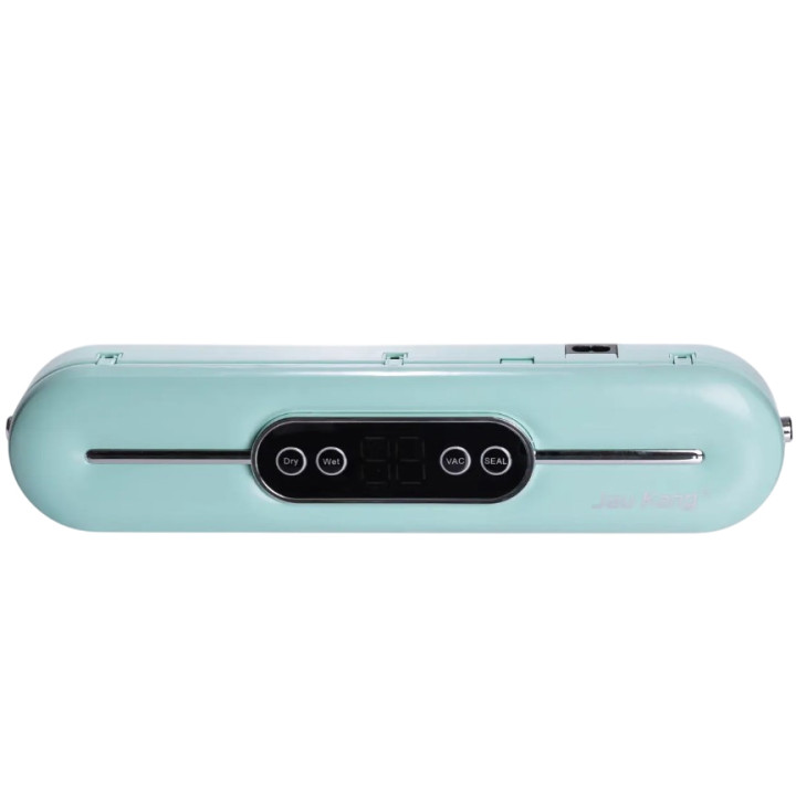 Бытовой вакууматор с дисплеем Vacuum Sealer ZKFK-006 90W (10 пакетов в подарок), Turquoise