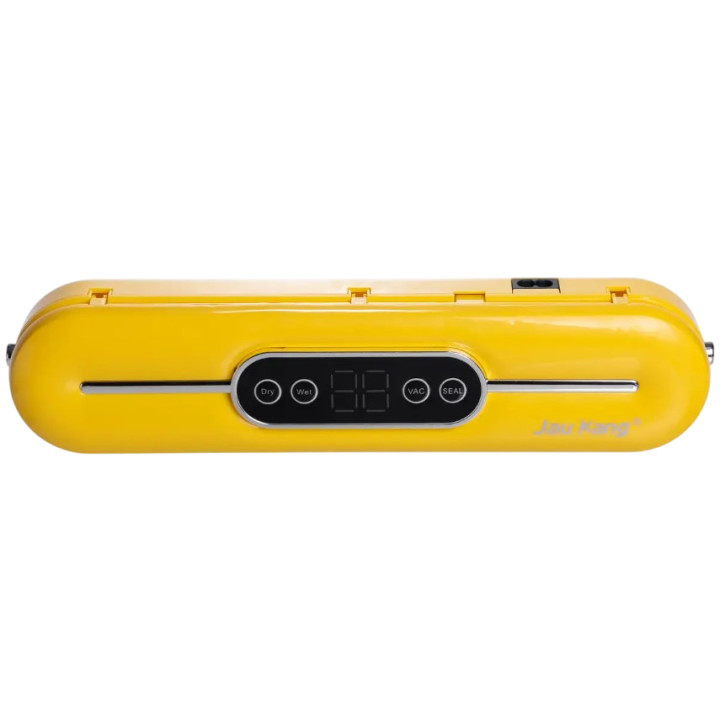 Бытовой вакууматор с дисплеем Vacuum Sealer ZKFK-006 90W (10 пакетов в подарок), Yellow