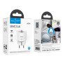 Умная Wi-Fi розетка HOCO AC16 EU 10A APP and Voice Control, White