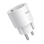Умная Wi-Fi розетка HOCO AC16 EU 10A APP and Voice Control, White