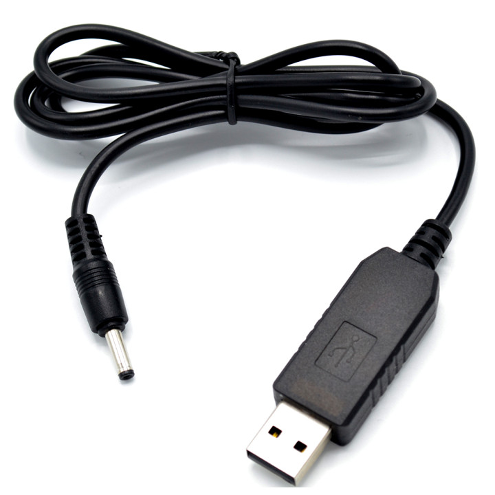 Кабель USB - DC-3.5*1.35мм 9V 1 м, Black