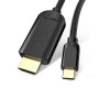 Кабель - адаптер Vention Type-C - HDMI 2m CGUBH, Black