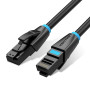 Кабель Vention IBJBQ Flat Cat.6 UTP Patch Cable 20m, Black
