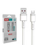 Data кабель с функцией супер быстрой зарядки XO NB-Q166 USB to MicroUSB 5A 1m, White