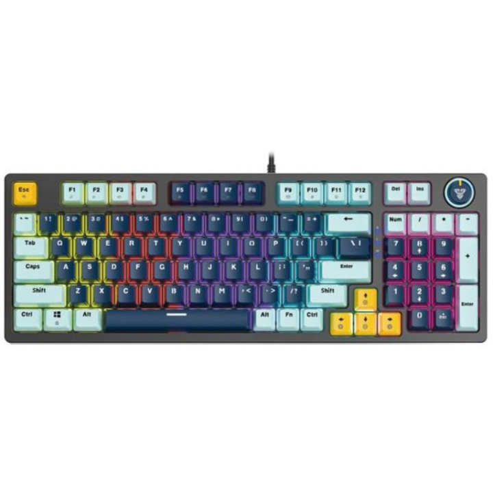 Игровая Клавиатура Fantech ATOM96 MK890V2 MIZU Red Switch, Navy