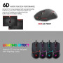 Проводная игровая клавиатура и мышка Fantech P31 с RGB подсветкой и ковриком в комплекте, Black