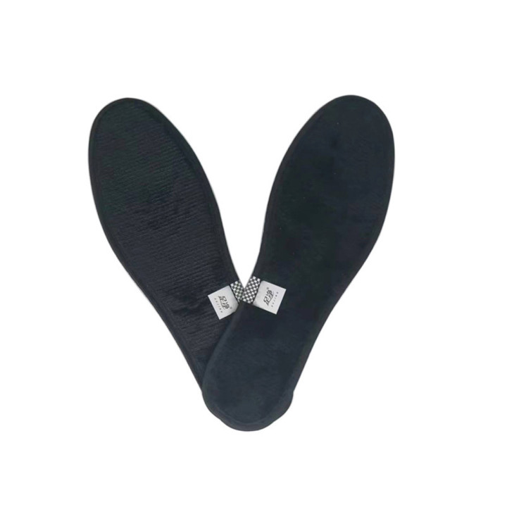 Зимние трехлслойные утепленные стельки 43 размер, Black