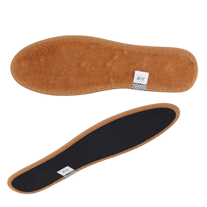 Зимние трехслойные утепленные стельки 43 размер, Brown