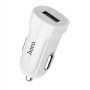 Автомобильное зарядное устройство Hoco Z2 1.5A micro USB White