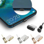 Комплект заглушек Type-C+AUX 3,5mm на смарфон для защиты от грязи и пыли