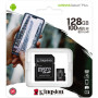 Карта памяти Kingston Canvas Select Plus A1 microSDXC 128GB Class 10 + адаптер SD, Black