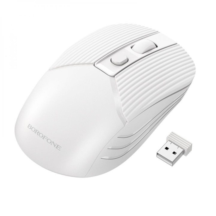 Беспроводная мышка Borofone BG5 (1600 DPI/2.4 G), White