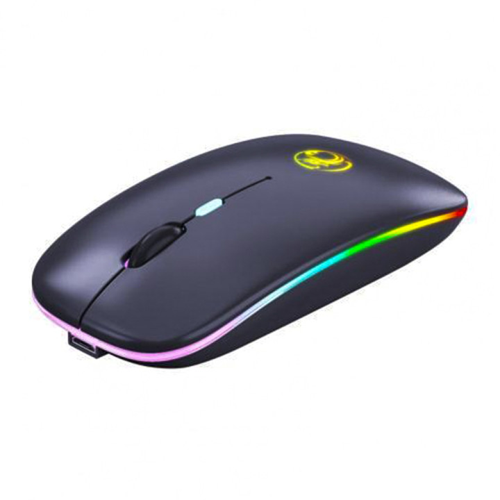 Аккумуляторная беспроводная Bluetooth мышка iMice Luminous E-1300 с подсветкой LED