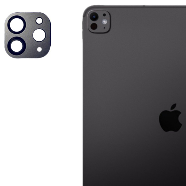 Защитная рамка со стеклом Tempered Glass 2.5D для iPad Pro 13 2025 / iPad Pro 13 2024 на основную камеру