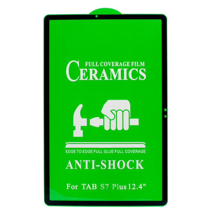 Защитная пленка Ceramics Full coverage film для Samsung Galaxy Tab S7 Plus 12.4, Black