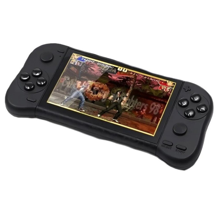 Портативная игровая консоль Index Data Frog X50 Max TFT 5.1" 2500mAh 6800 игор с возможностью подключения к большому экрану, Black