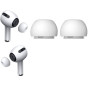 Силиконовые амбушюры для AirPods Pro 1 / 2 с отверстиями для уменьшения давления (пара), L