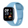 Ремешок Silicone для смарт-часов Xiaomi Redmi Watch 3 Active голубой
