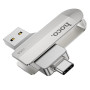 Флешка Hoco UD10 USB / Type-C 16GB USB 3.0 Steel