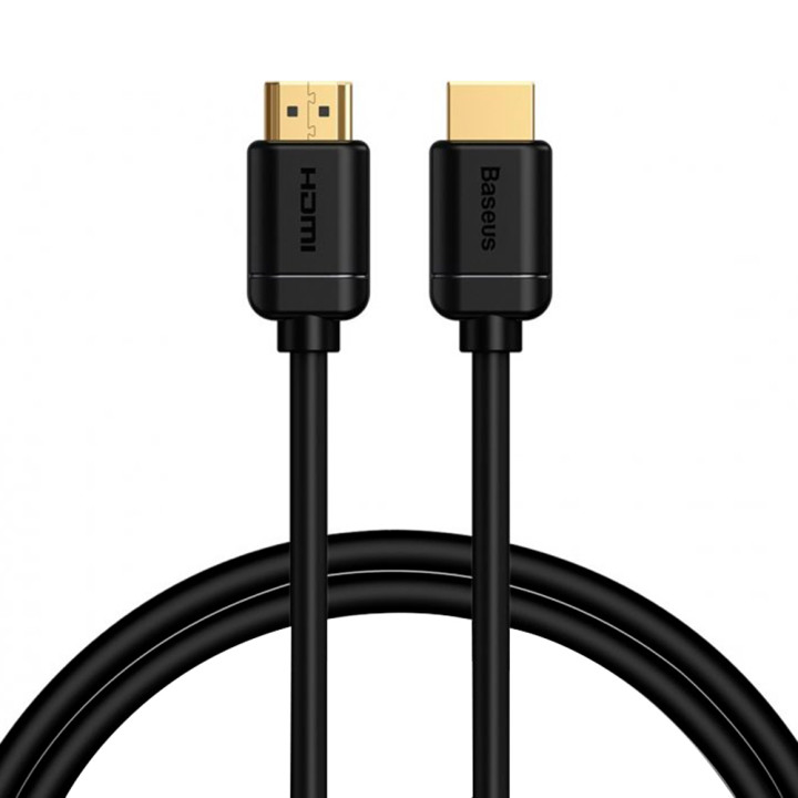 Кабель Baseus CAKGQ-A01 HDMI - HDMI 4K 1м, Black