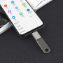Перехідник OTG Borofone BV2 USB - Micro-USB, Silver