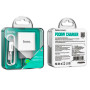 Сетевое зарядное устройство Hoco C76A Pro Type-C 3A PD, QC3.0 30W cable Type-C - Type-C 1m, White