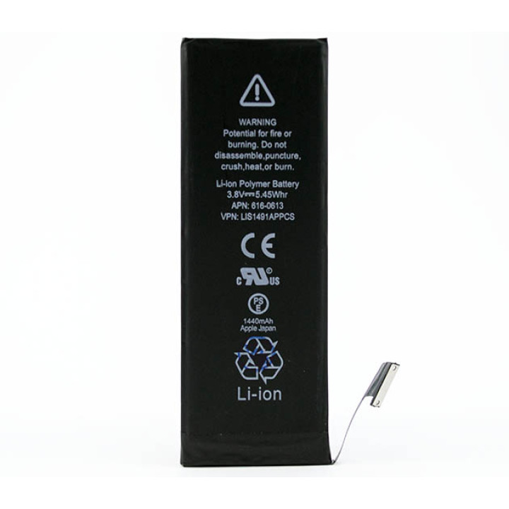 Аккумулятор LIS1491APPCS для iPhone 5, 1440mAh