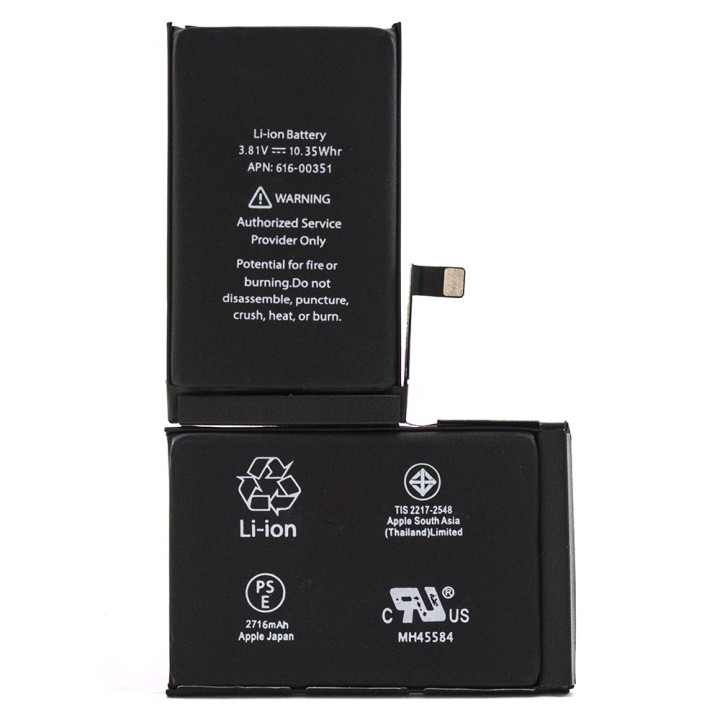 Аккумулятор для Apple iPhone X (616-00351) Original 2716мAh