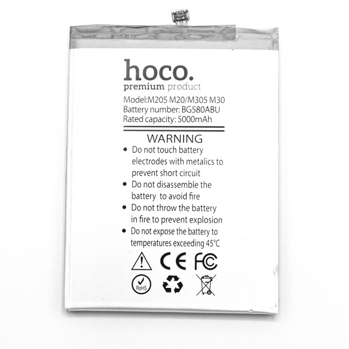Аккумулятор HOCO EB-BG580ABU для Samsung M20 / M30 / M40S 5000mAh