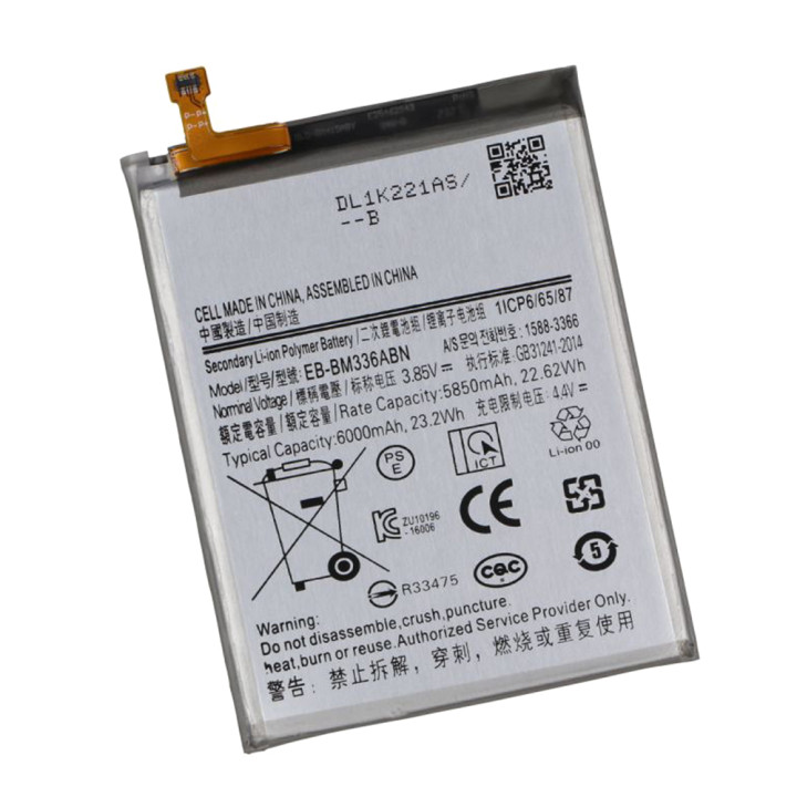 Аккумулятор EB-BM336ABN для Samsung Galaxy M13 / M33 / M34 6000mAh