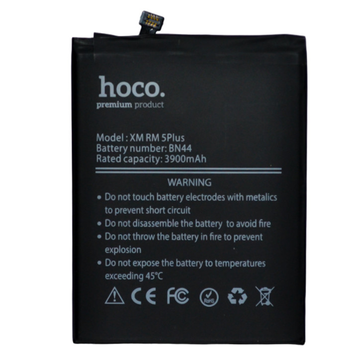 Аккумулятор Hoco BN44 для Xiaomi Redmi 5 Plus, 3900мAh