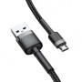 Data-кабель Baseus Cafule CAMKLF-CG1 MicroUsb 2м, Black