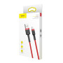 Data-кабель Baseus Cafule CALKLF-B09 Lightning 2.4A 1m, Red