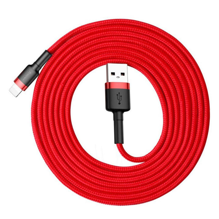 Data-кабель Baseus Cafule CALKLF-С09 Lightning 1,5A 2m, Red