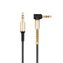 Aux кабель Hoco UPA02 2м + микрофон, Black