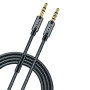 AUX кабель Hoco UPA04 "Noble Sound" микрофон 1м, Black