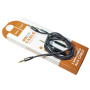 AUX кабель Hoco UPA04 "Noble Sound" микрофон 1м, Black