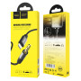AUX кабель Hoco UPA13 lightning 1м, Black