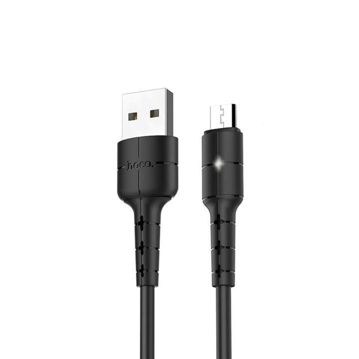 Data-кабель Hoco X30 Star USB to Micro-USB 2А 1м, Black
