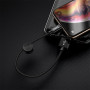 USB кабель HOCO X35 USB to Lightning 25см, Black